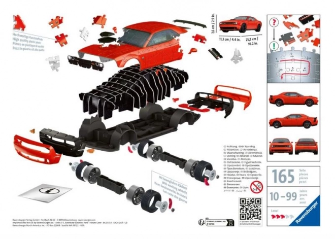 Dodge Challenger R/T Scat Pack Widebody Puzzle