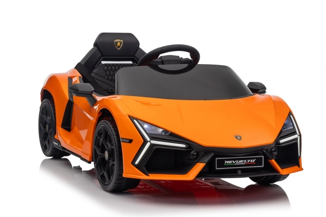 Kinder Elektroauto Lamborghini Revuelto orange