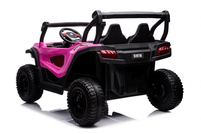 Elektrisches Kinderauto 4x4 Rosa