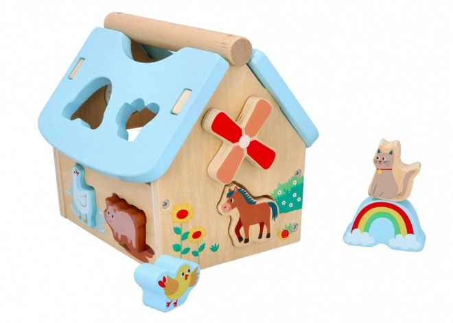 Bauernhof Sortierspiel mit Tieren