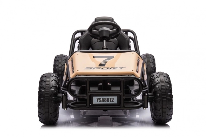 Elektroauto Buggy Kinder 24V Khaki