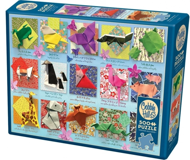 Puzzlemotive Origami Tiere 500 Teile