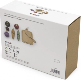 Holz-Set zum Schneiden von Gemüse für Kinder
