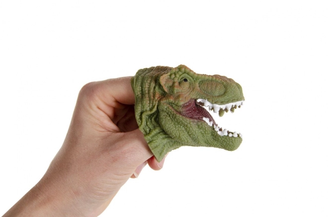 Realistische Dinosaurier-Fingerpuppe