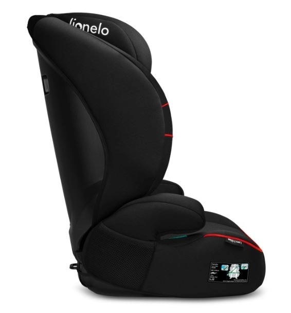 Lionelo Kindersitz Lars i-Size Schwarz Rot – Sport Schwarz Rot