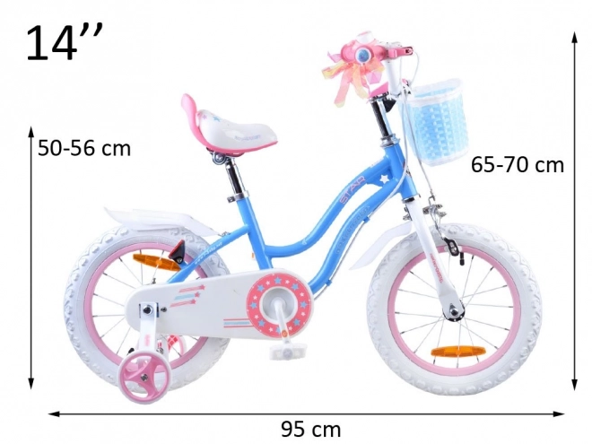 Royal Baby Kinderfahrrad Star Girl 14 Zoll