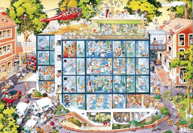 HEYE Puzzle Notaufnahme 2000 Teile