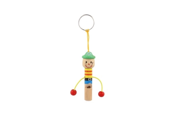 Holzpuppe Pfeife mit Schlaufe