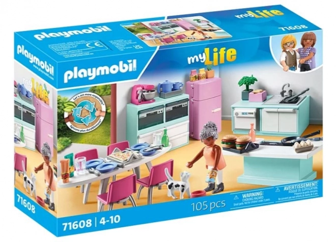 Playmobil Küche mit Esszimmer Set