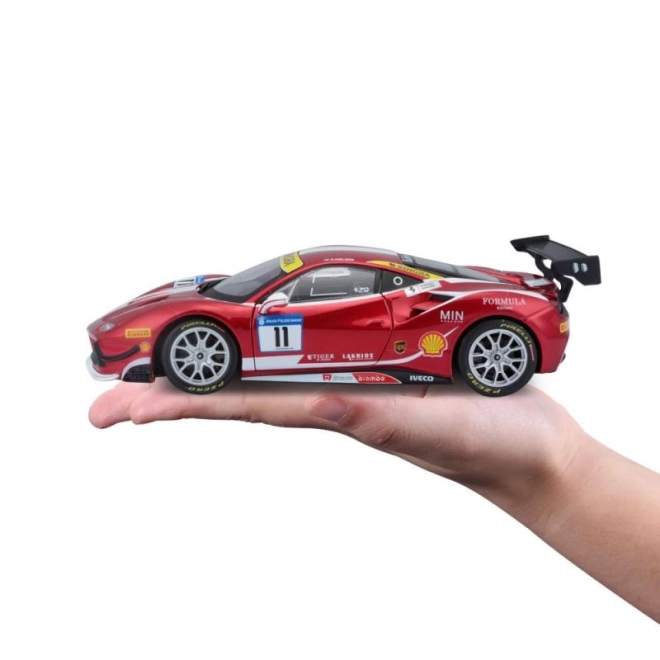 Bburago Ferrari Racing 488 Challenge Modellauto