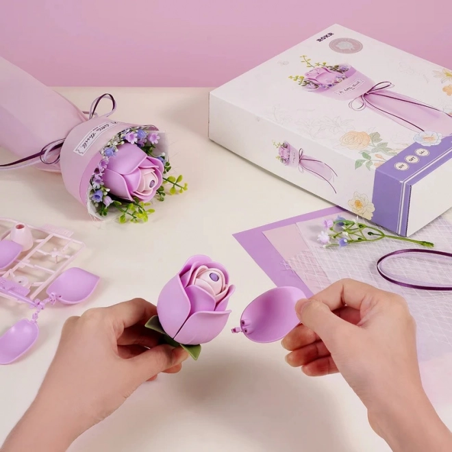 3D-Puzzle Lila Rose