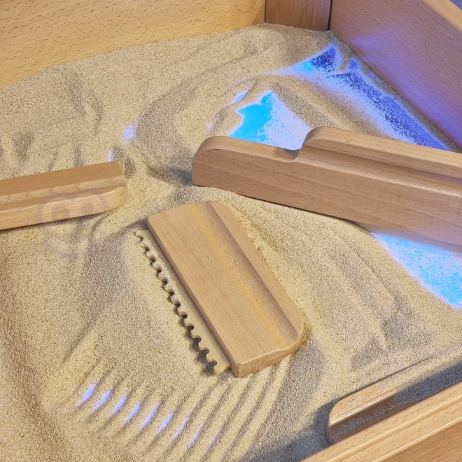 Masterkidz Lichtrahmen und Sandspiel-Set