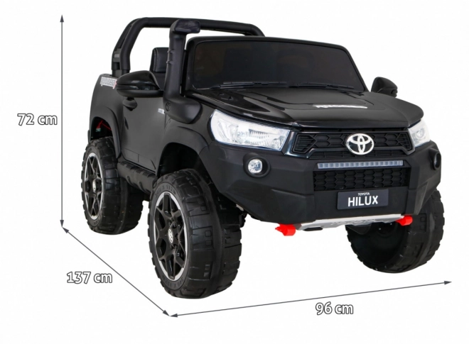 Fahrzeug Toyota Hilux Schwarz