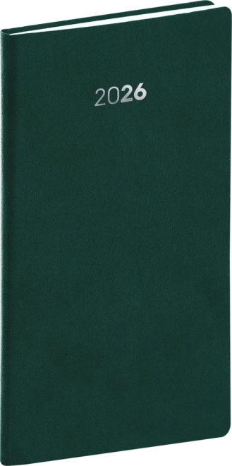 Taschenkalender Balakon grün 2026 9 x 15,5 cm