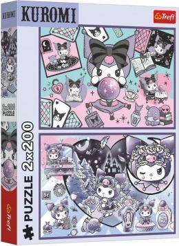 Puzzle Neplechy mit Kuromi 2x200 Teile