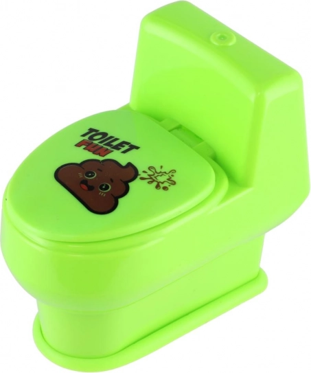 Lustiges Spritzspielzeug in Form einer Toilette - 4 Farbvarianten