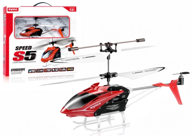 Ferngesteuerter Hubschrauber Syma S5 rot
