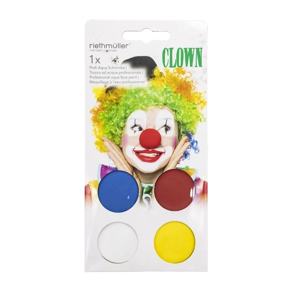 Make-up Set für Gesicht - Clown