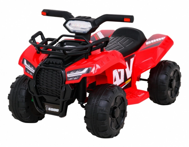 Akku-Quad Storm für Kinder Rot mit 25W Motor, MP3 USB und LED