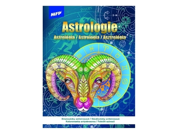 Astrologie Antistress-Malbuch