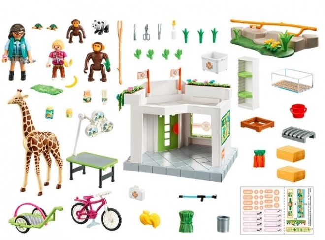 Familienfreude Tierklinik Zoo Spielset