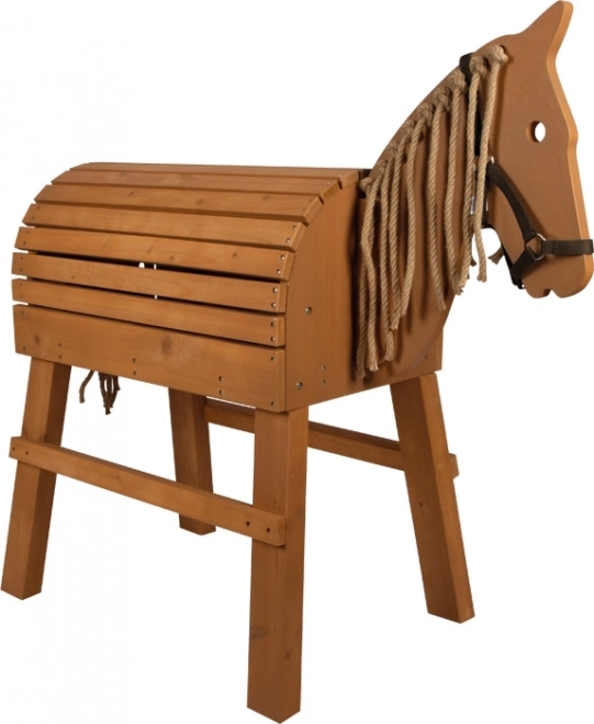 Braunes Holzpferd Small Foot