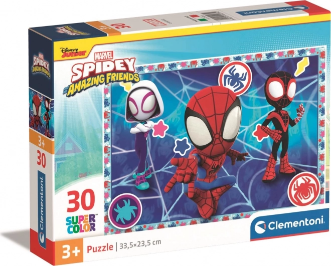 Puzzle 30 Teile Spidey und Seine Super-Freunde