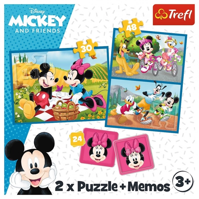 Disney Helden Puzzle und Memospiel