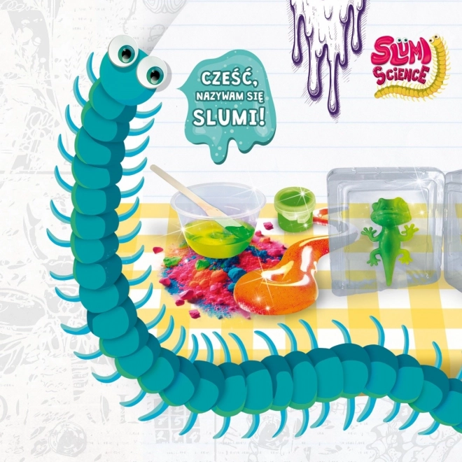 Slumi Wissenschaft - Antistress-Chamäleon Set