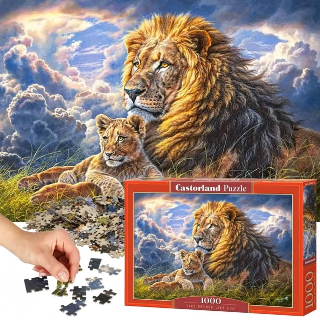 Puzzle 1000 Teile Vater und Sohn
