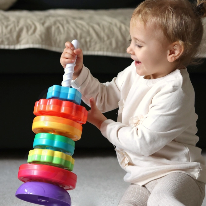 Bildungsspiralturm mit Tieren WOOPIE für Kinder