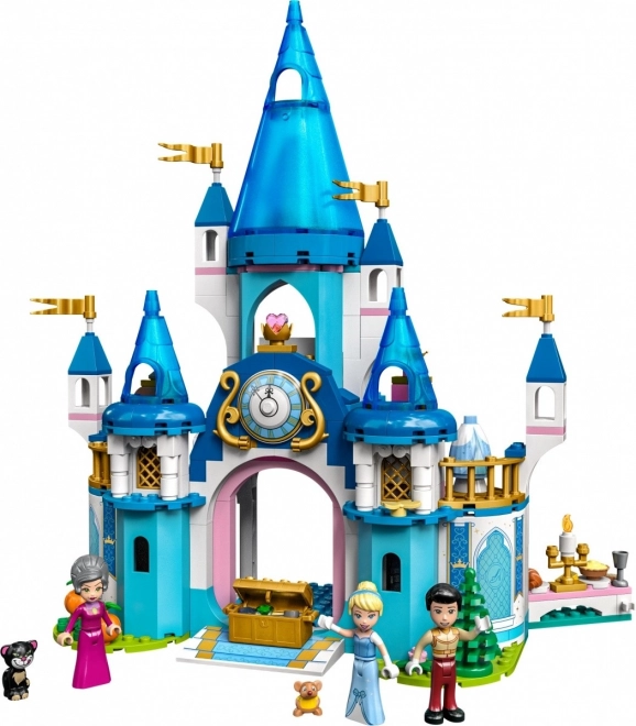 Cinderellas Schloss mit dem schönen Prinzen von LEGO Disney