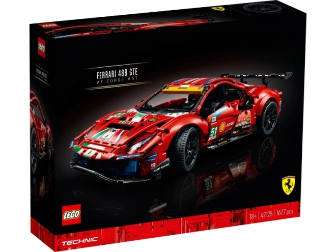 Ferrari 488 GTE Modellbausatz LEGO Technic