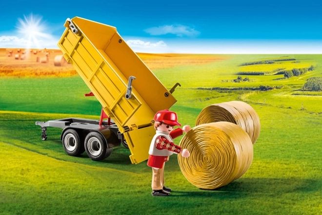 Figurenset Land 9317 Traktor mit Anhänger