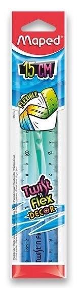 Maped Lineal Twist'n Flex Regenbogen 15 cm