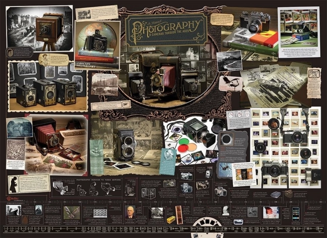 Cobble Hill Puzzle Geschichte der Fotografie 1000 Teile