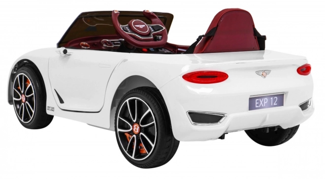Elektrisches Auto Bentley EXP 12 Lackiert Weiß