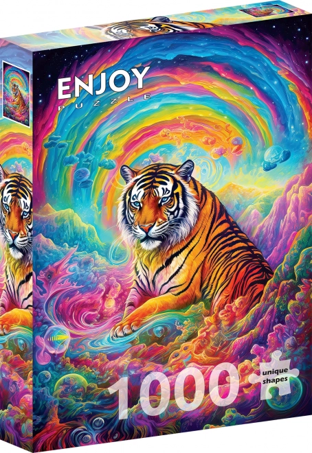 Enjoy Puzzle Wildkatze Paradies mit 1000 Teilen