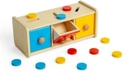 Bigjigs Toys Sortierbox nach Farben