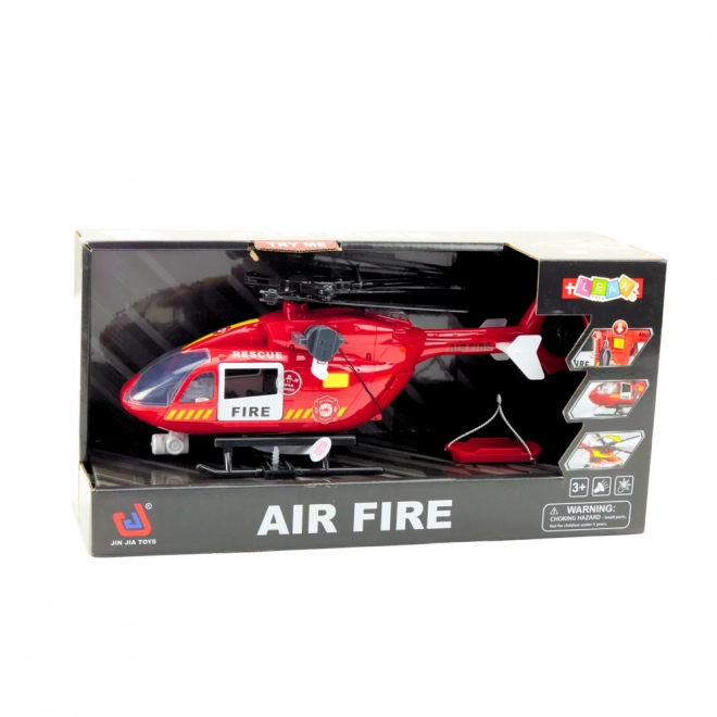 Feuerwehr Hubschrauber mit Licht und Ton