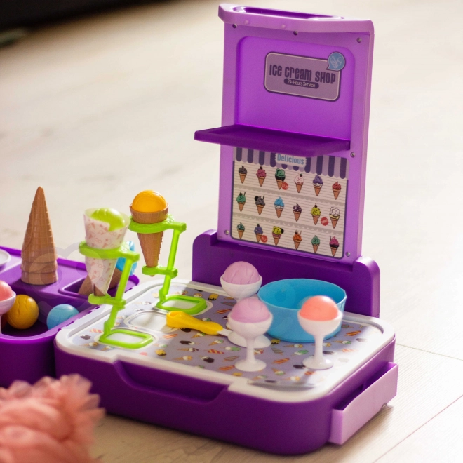 Woopie tragbarer Eisstand 3-in-1 Set 62 Stück