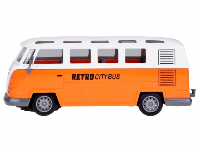 Retro City Bus ferngesteuerter Spielzeugbus mit Beleuchtung