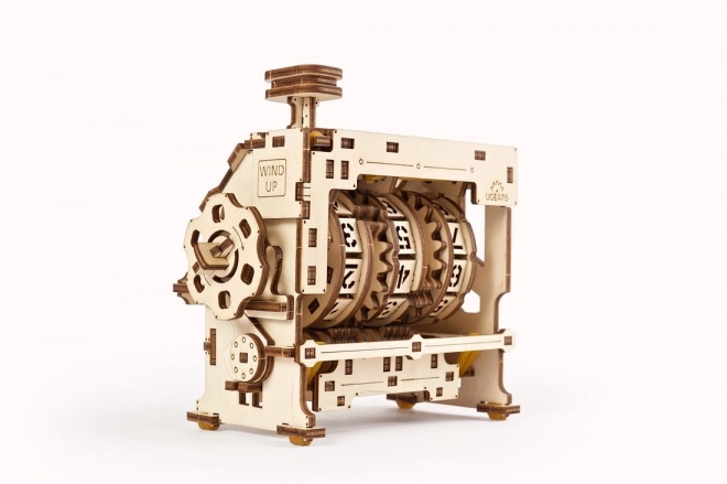 3D Holz Mechanisches Puzzle STEM Klickzähler