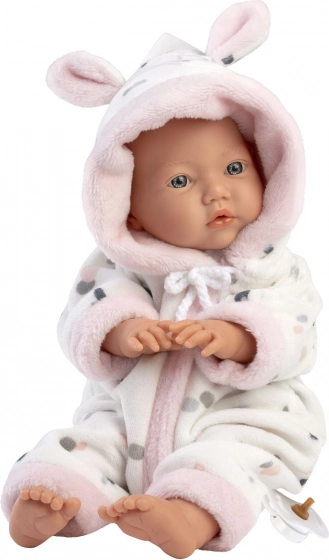 Realistische Babypuppe LITTLE BABY mit weichem Stoffkörper 32 cm