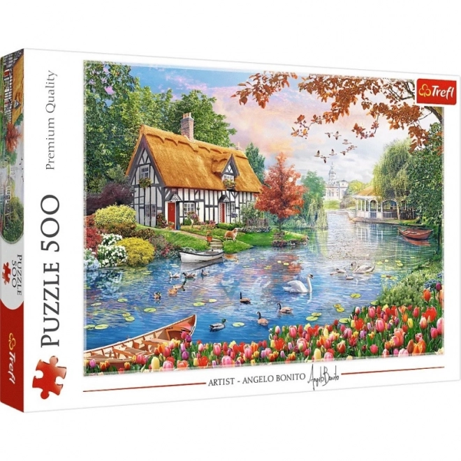 Puzzle Cicha Hafen 500 Teile