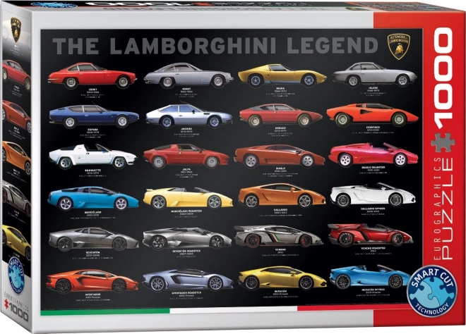 Eurographics Puzzle Lamborghini Legend 1000 Teile