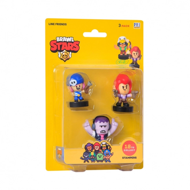 Brawl Stars Figuren 3er Pack Serie 1 mit Stempeln