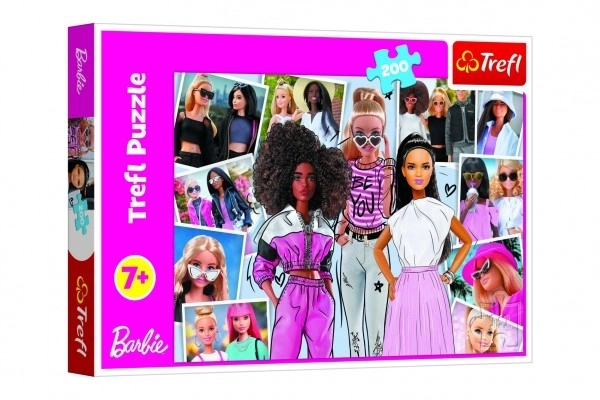 Puzzle 200 Teile in der Welt von Barbie