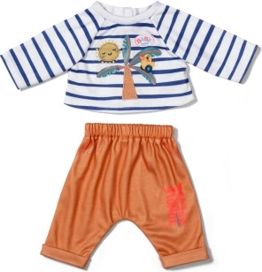 BABY born Outfit mit Palme für Puppen 43 cm und Teddybär