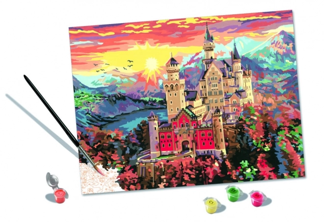 Magisches Schloss Malen nach Zahlen von Ravensburger